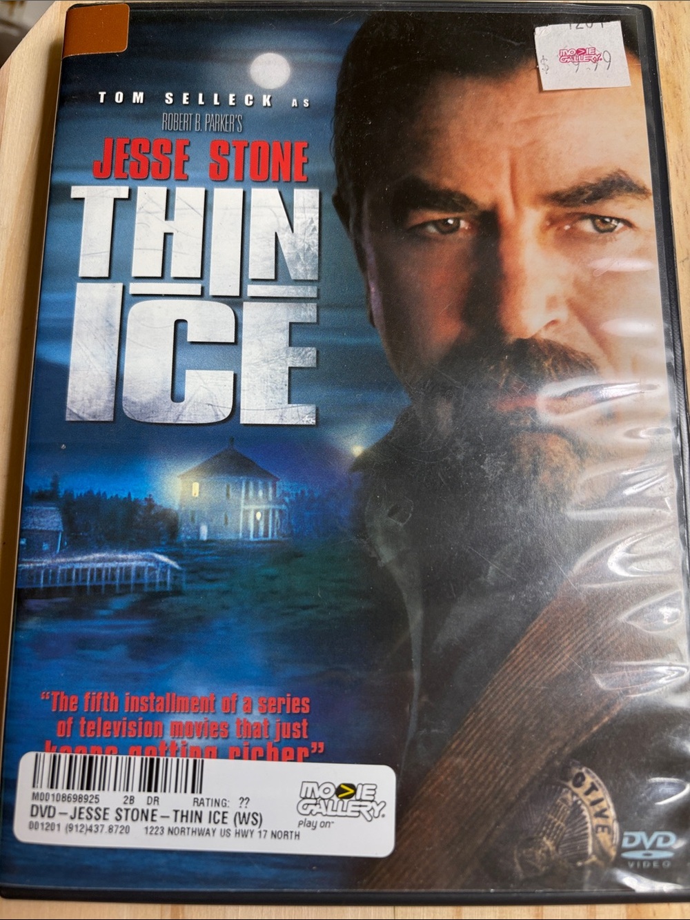 Jesse Stone: Thin Ice DVD - Tom Selleck